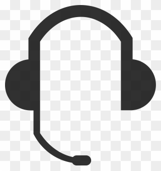 Headset Headphones Microphone Clip Art "onerror='this.onerror=null; this.remove();' XYZ="data - Headset Clip Art - Png Download